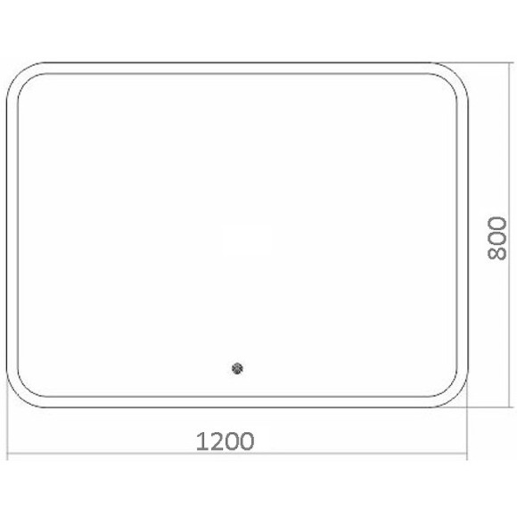 Зеркало Azario Стив 120 ФР-00002225 с подсветкой с сенсорным выключателем с двойным подогревом Зеркало Azario Стив 120 ФР-00002225 с подсветкой с сенсорным выключателем с двойным подогревом