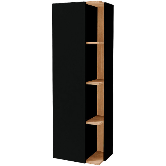 Шкаф пенал Jacob Delafon Terrace 50 L EB1179G-M61 подвесной Мягкий черный