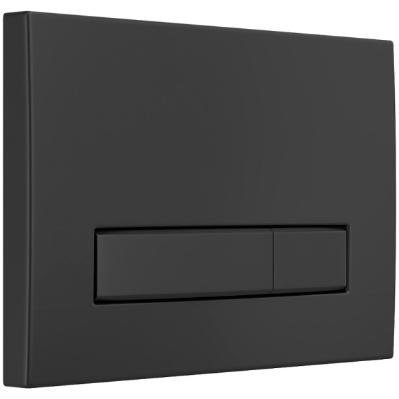 Комплект унитаза Berges Ego XL Rimless с инсталляцией Atom Line 043357 с сиденьем Микролифт и Черной SoftTouch клавишей смыва