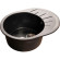 Кухонная мойка GranFest Rondo GF-R580L Черная Кухонная мойка GranFest Rondo GF-R580L Черная