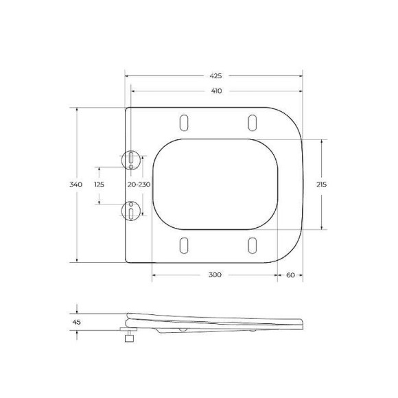 Унитаз BelBagno Marmi BB052CHR/BB132SC подвесной с сиденьем Микролифт Унитаз BelBagno Marmi BB052CHR/BB132SC подвесной с сиденьем Микролифт