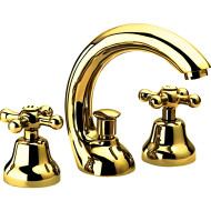 Смеситель для раковины Remer Liberty 11CLIDO Золото Смеситель для раковины Remer Liberty 11CLIDO Золото