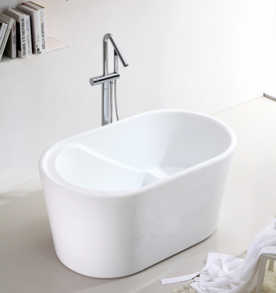 Акриловая ванна Abber AB9277 130х75 без гидромассажа Акриловая ванна Abber AB9277 130х75 без гидромассажа