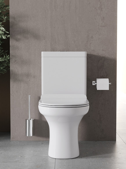 Унитаз компакт Agger AT04000 с бачком и сиденьем Микролифт Унитаз компакт Agger AT04000 с бачком и сиденьем Микролифт