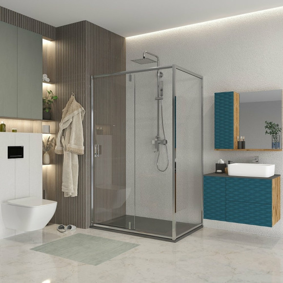 Душевой уголок Niagara Nova 110х70 NG-63-11A-A70 профиль Хром стекло прозрачное Душевой уголок Niagara Nova 110х70 NG-63-11A-A70 профиль Хром стекло прозрачное