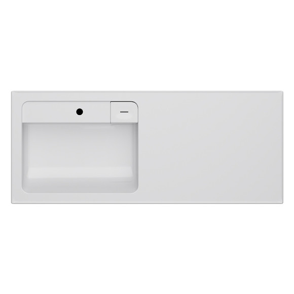 Тумба под раковину AM.PM X-Joy 60 M85AFSX0602WG Белый глянец Светлое дерево