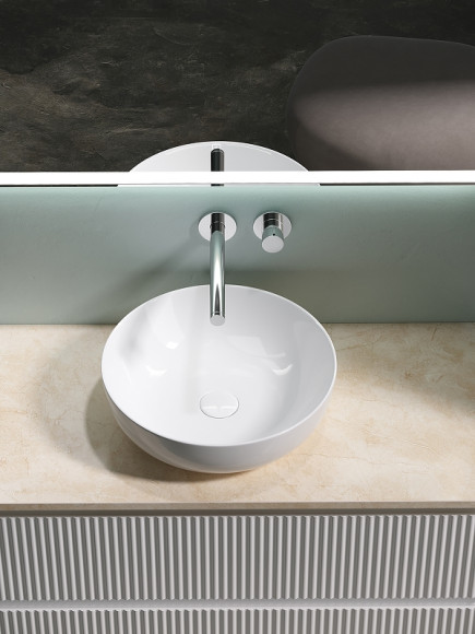 Тумба под раковину Sancos Snob R 100 SNR100W подвесная Bianco