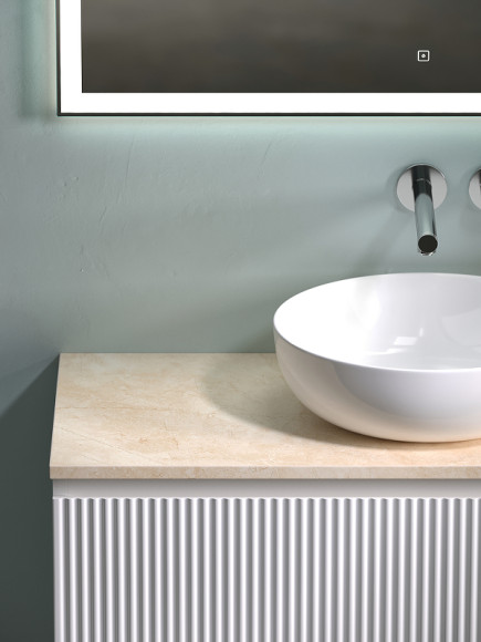 Тумба под раковину Sancos Snob R 100 SNR100W подвесная Bianco