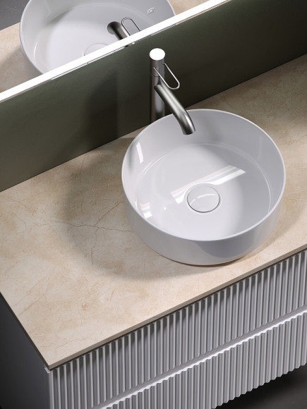 Тумба под раковину Sancos Snob R 100 SNR100W подвесная Bianco