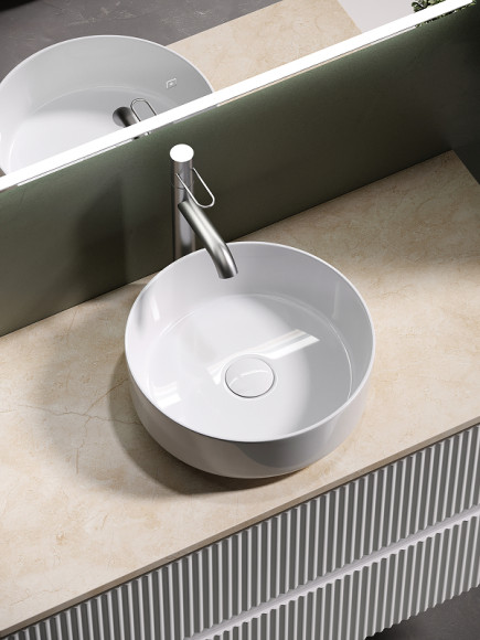 Тумба под раковину Sancos Snob R 100 SNR100W подвесная Bianco