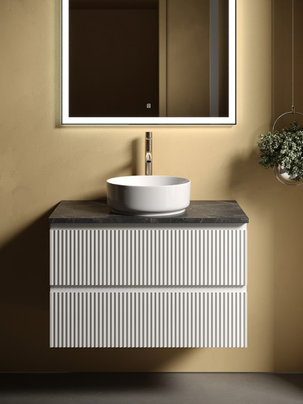 Тумба под раковину Sancos Snob R 100 SNR100W подвесная Bianco