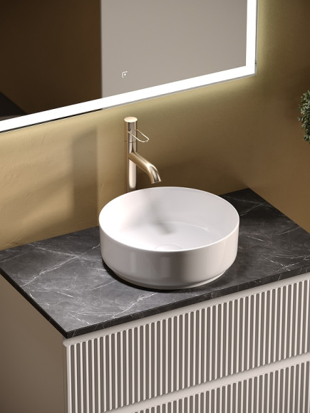 Тумба под раковину Sancos Snob R 100 SNR100W подвесная Bianco