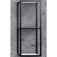 Полка Cezares Cadro 30 CADRO-30/30/80-2C-SO-MET-ST Черная матовая Полка Cezares Cadro 30 CADRO-30/30/80-2C-SO-MET-ST Черная матовая