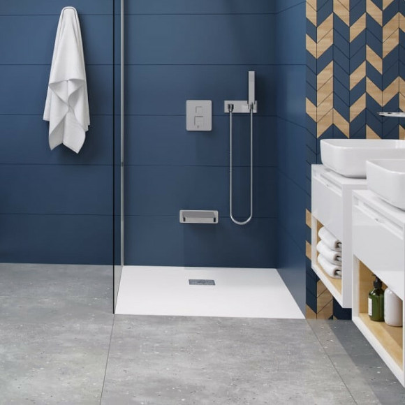 Душевой поддон из искусственного камня Excellent Arda 180x90 BREX.1503.180.090.WHN Белый