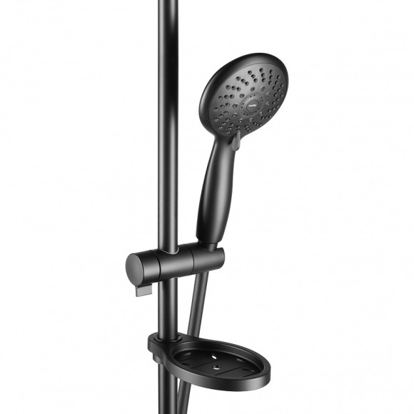 Душевой гарнитур Swedbe Hermes 5110B Черный матовый Душевой гарнитур Swedbe Hermes 5110B Черный матовый