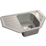 Кухонная мойка GranFest Corner GF-C800E Серая Кухонная мойка GranFest Corner GF-C800E Серая
