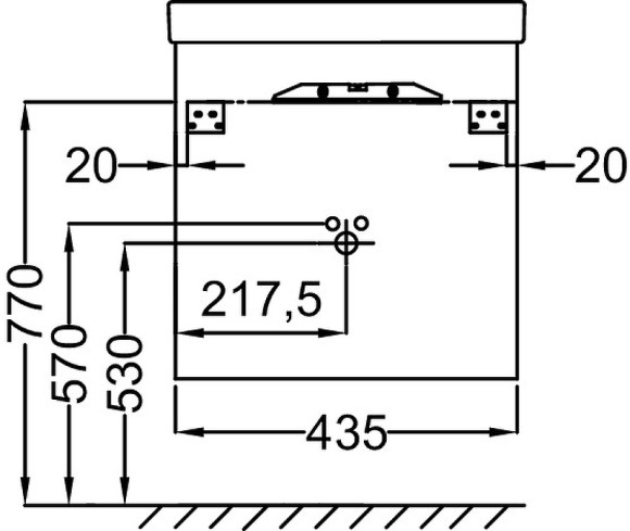 Тумба под раковину Jacob Delafon Replay 45 EB1175G-G1C подвесная Белая глянцевая Тумба под раковину Jacob Delafon Replay 45 EB1175G-G1C подвесная Белая глянцевая