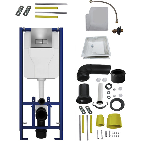 Инсталляция Grossman 900.T1.01.000 для унитаза без клавиши смыва Инсталляция Grossman 900.T1.01.000 для унитаза без клавиши смыва