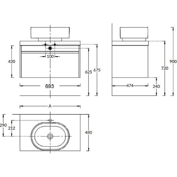 Тумба под раковину Kerama Marazzi Modula 70 MO.70.1+1\WHT подвесная Белая глянцевая Тумба под раковину Kerama Marazzi Modula 70 MO.70.1+1\WHT подвесная Белая глянцевая
