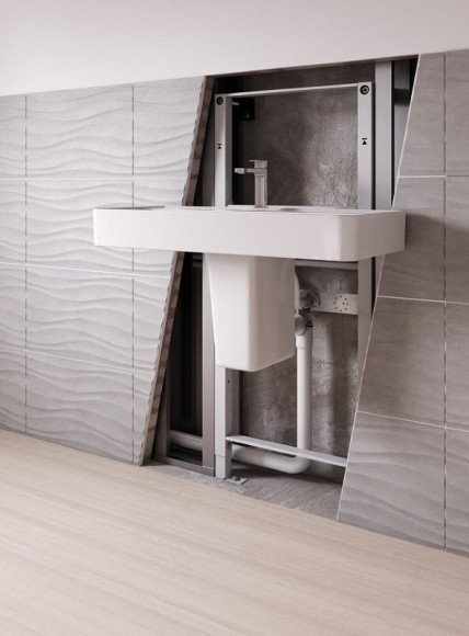 Инсталляция Ideal Standard Prosys R010267 для раковины Серая Инсталляция Ideal Standard Prosys R010267 для раковины Серая