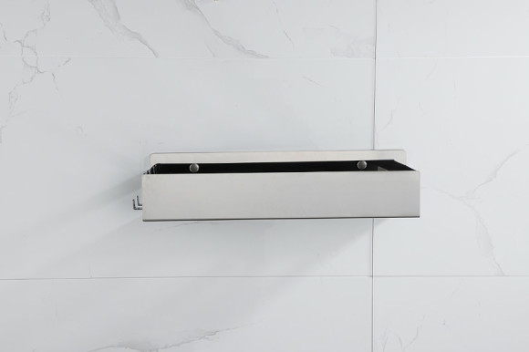 Металлическая полка Boheme Q 10965-SGM Оружейная сталь глянцевая Металлическая полка Boheme Q 10965-SGM Оружейная сталь глянцевая