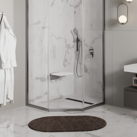 Сиденье для душа WasserKRAFT SS403 Белое