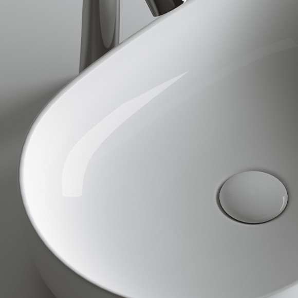 Раковина-чаша Ceramicanova Element 60 CN6047 Белая Раковина-чаша Ceramicanova Element 60 CN6047 Белая