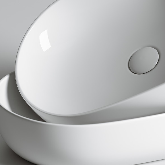 Раковина-чаша Ceramicanova Element 60 CN6047 Белая Раковина-чаша Ceramicanova Element 60 CN6047 Белая