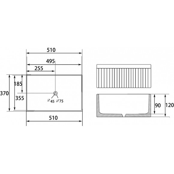 Раковина-чаша Abber Rechteck 51 AC2216 Белая Раковина-чаша Abber Rechteck 51 AC2216 Белая