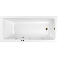 Акриловая ванна Whitecross Wave 150x70 0101.150070.100.SOFT.BR с гидромассажем