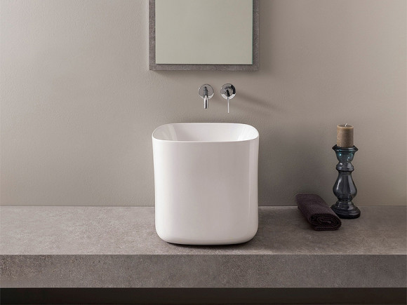 Раковина Scarabeo 42 5503 Белая Раковина Scarabeo 42 5503 Белая