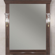 Зеркало Opadiris Риспекто 85 00-00007064 Орех антикварный с выключателем