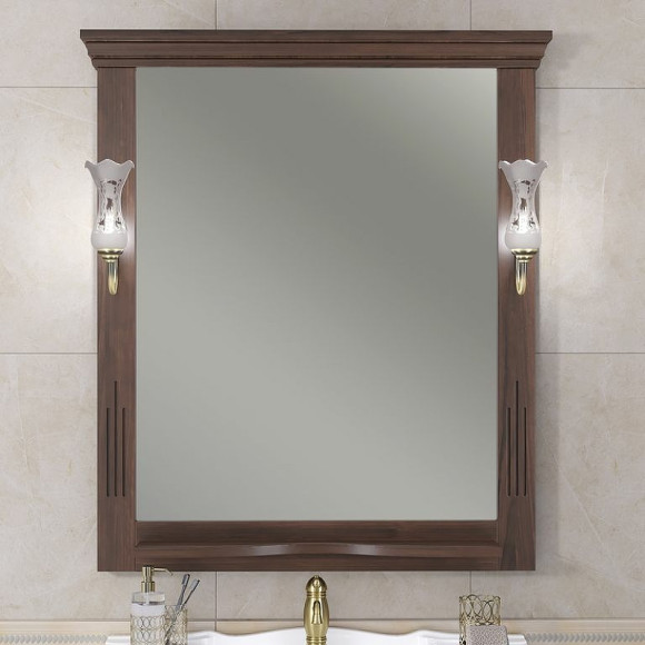 Зеркало Opadiris Риспекто 85 00-00007064 Орех антикварный с выключателем Зеркало Opadiris Риспекто 85 00-00007064 Орех антикварный с выключателем