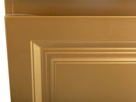 Тумба под раковину Cezares Giubileo 100 GIUBILEO-N-100-1C-SO-BORO-P подвесная Брашированное золото