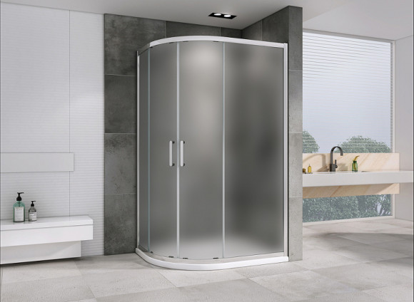 Душевой уголок Abber Schwarzer Diamant 120x80 AG01128M профиль Хром стекло матовое Душевой уголок Abber Schwarzer Diamant 120x80 AG01128M профиль Хром стекло матовое