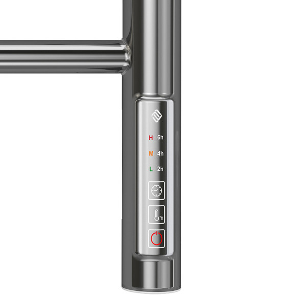 Электрический полотенцесушитель Terminus Аврора П6 400х650 4670078531148 Хром