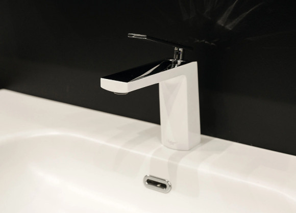 Смеситель для раковины Boheme Venturo 371-w Белый Хром Смеситель для раковины Boheme Venturo 371-w Белый Хром