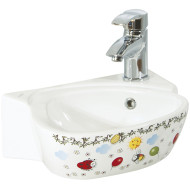 Раковина Creavit Cocuk 38 CK035-00CB00E-FF00 детская Белая с декором Раковина Creavit Cocuk 38 CK035-00CB00E-FF00 детская Белая с декором