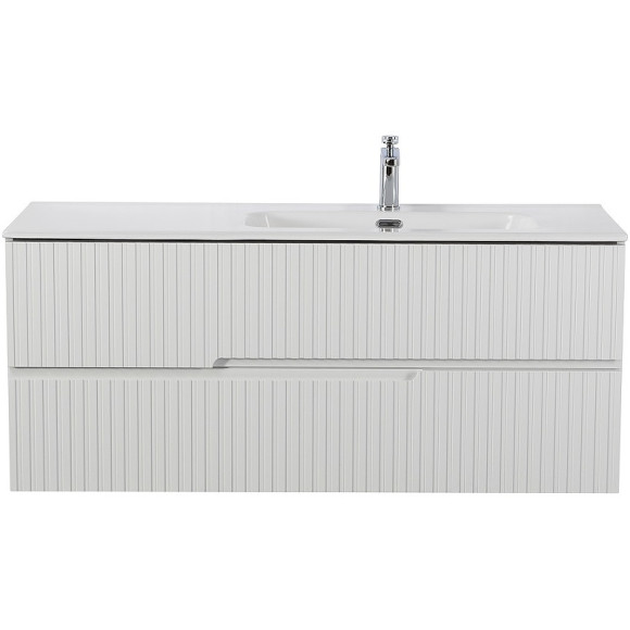 Тумба под раковину Cezares Duet-N 120 R DUET-N-1200-2C-SO-BL-R подвесная Bianco Lucido