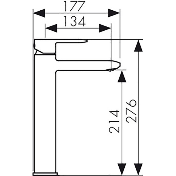 Смеситель для раковины Kaiser Estilo 62111 Хром Смеситель для раковины Kaiser Estilo 62111 Хром