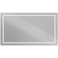 Зеркало BelBagno Kraft 140 SPC-KRAFT-1400-800-SENS-AL с подсветкой Сатин с сенсорным выключателем