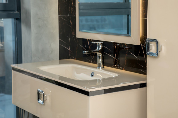 Тумба под раковину Boheme Armadi Art Lucido 100 770-100-CP подвесная Капучино