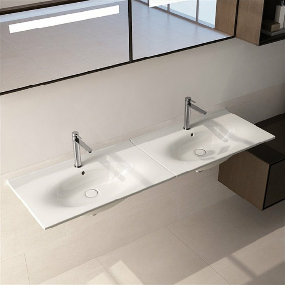 Раковина Hatria Le Fiabe 81 Y1AB01 Белая