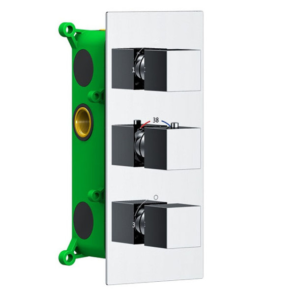 Душевая система Timo Petruma SX-5079/00SM с термостатом Хром Душевая система Timo Petruma SX-5079/00SM с термостатом Хром