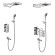Душевая система Timo Petruma SX-5079/00SM с термостатом Хром Душевая система Timo Petruma SX-5079/00SM с термостатом Хром