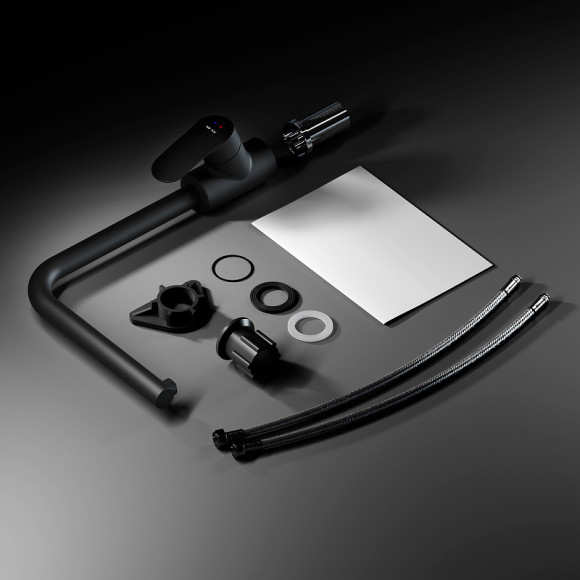 Смеситель для кухни AM.PM Like F8005722 Черный