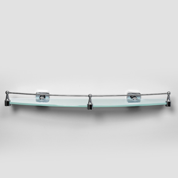 Стеклянная полка WasserKRAFT Dill K-3944 Хром Стеклянная полка WasserKRAFT Dill K-3944 Хром