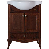 Тумба под раковину ASB-Woodline Салерно 65 9695 Антикварный орех