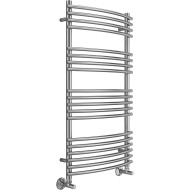 Водяной полотенцесушитель Terminus Марио П19 500х1000 4670078530745 Хром, нижнее подключение, G 1/2" ВР, с комплектом вентилей