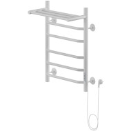 Электрический полотенцесушитель Ника Way-3 60/40 с полкой Белый матовый